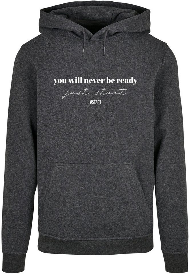 Merchcode Kapuzensweatshirt Merchcode Herren Just Start Basic Hoody (1-tlg) von Merchcode