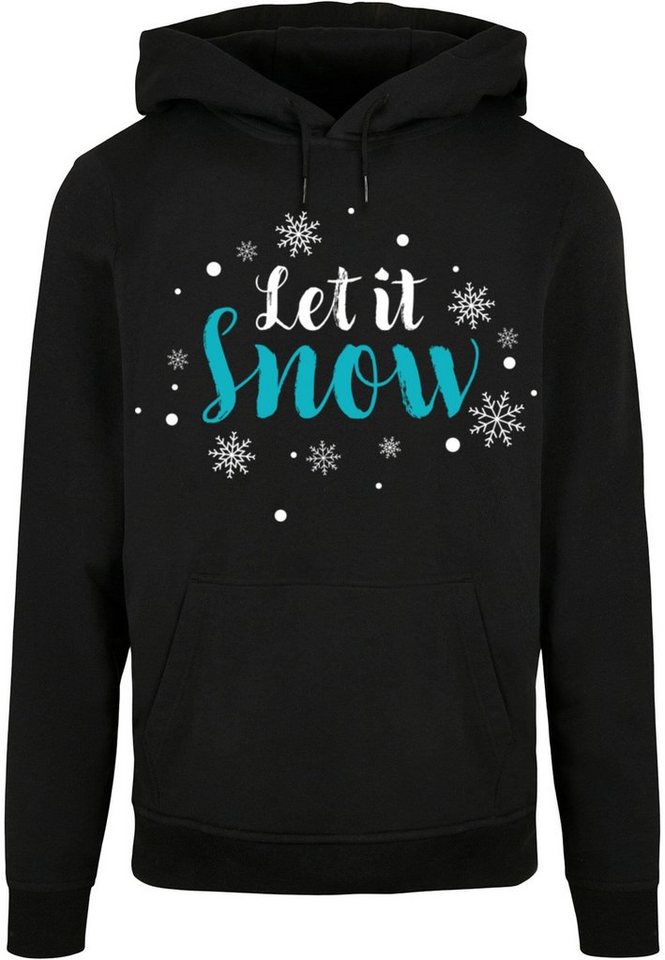 Merchcode Kapuzensweatshirt Merchcode Herren Let it snow Basic Hoody (1-tlg) von Merchcode