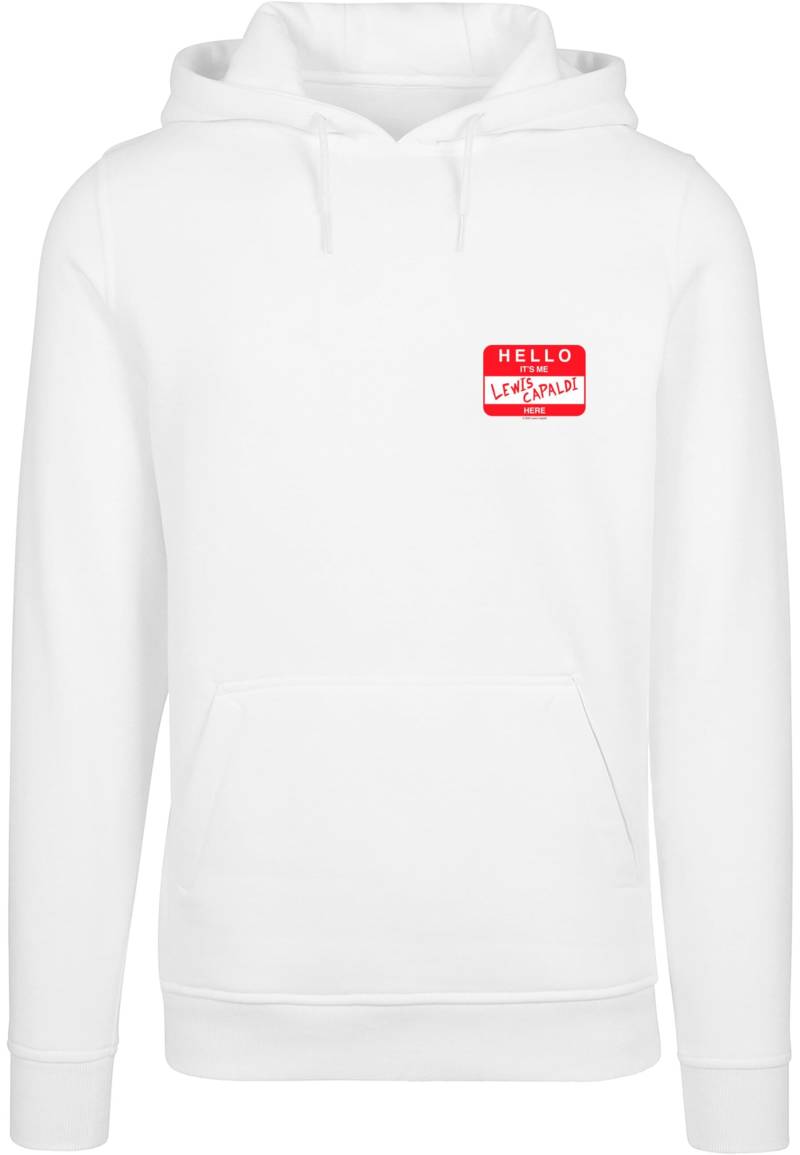 Merchcode Kapuzensweatshirt "Merchcode Herren Lewis Capaldi - Hello its me Hoody", (1 tlg.) von Merchcode