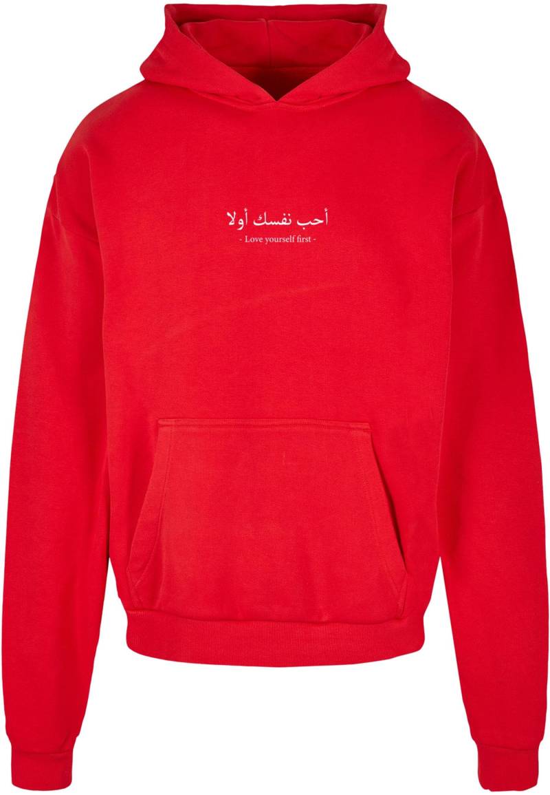 Merchcode Kapuzensweatshirt "Merchcode Herren Love Yourself First Ultra Heavy Hoody", (1 tlg.) von Merchcode