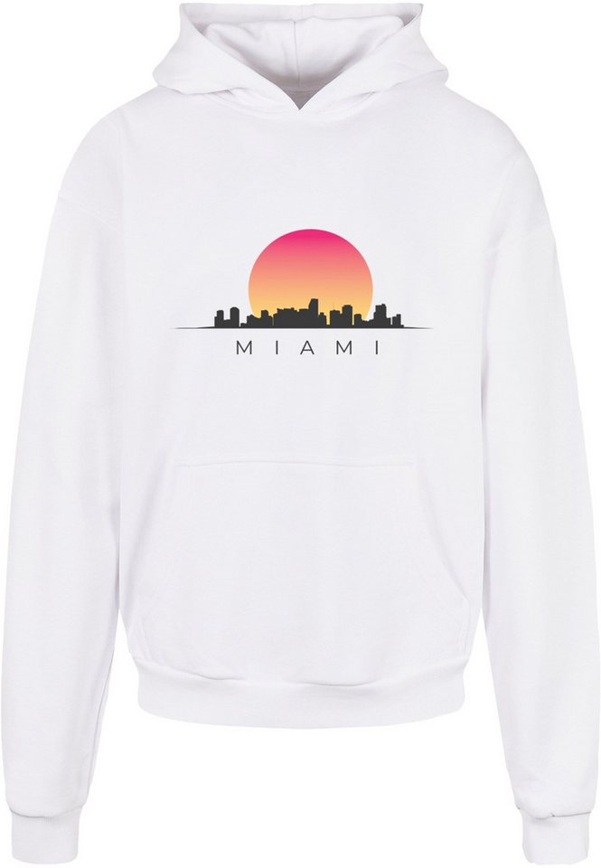 Merchcode Kapuzensweatshirt Merchcode Herren Miami Ultra Heavy Hoody (1-tlg) von Merchcode