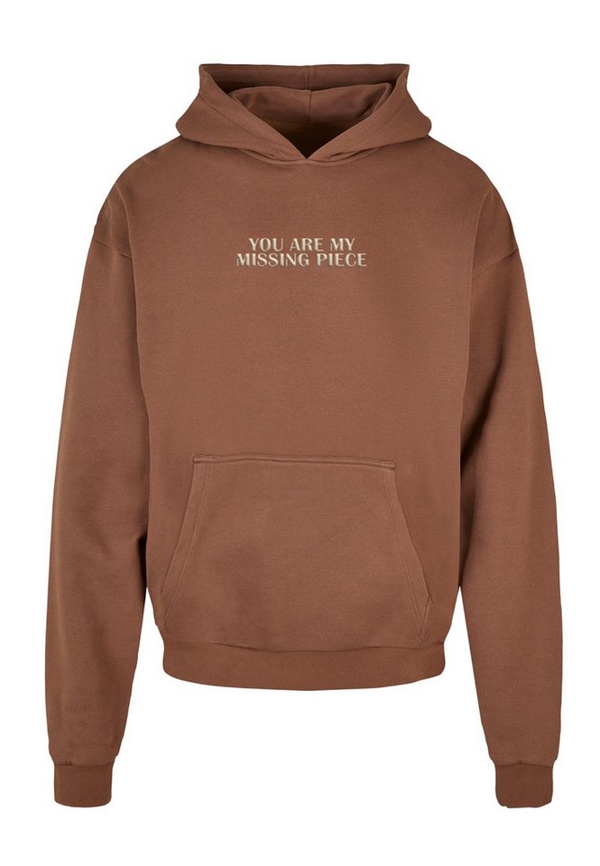 Merchcode Kapuzensweatshirt Merchcode Herren Missing Piece Ultra Heavy Hoody (1-tlg) von Merchcode