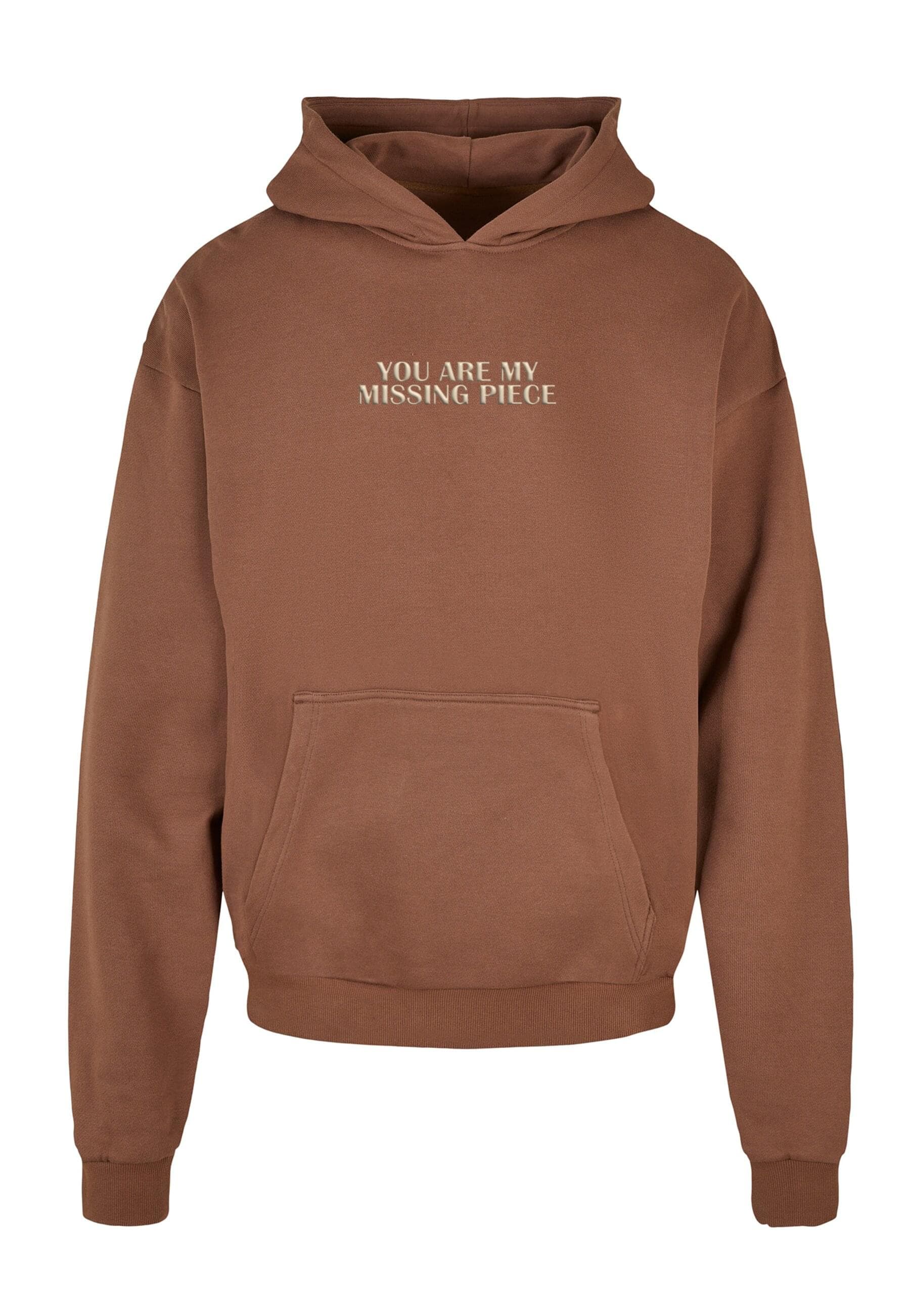 Merchcode Kapuzensweatshirt "Merchcode Herren Missing Piece Ultra Heavy Hoody", (1 tlg.) von Merchcode