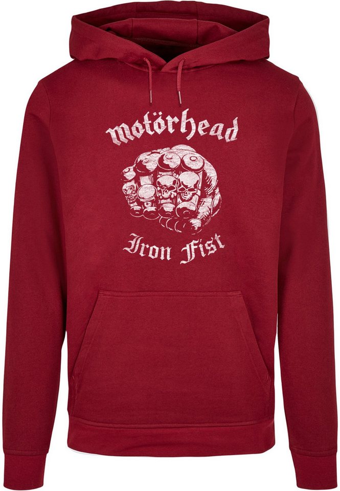 Merchcode Kapuzensweatshirt Merchcode Herren Motorhead - Iron Fist Basic Hoody (1-tlg) von Merchcode