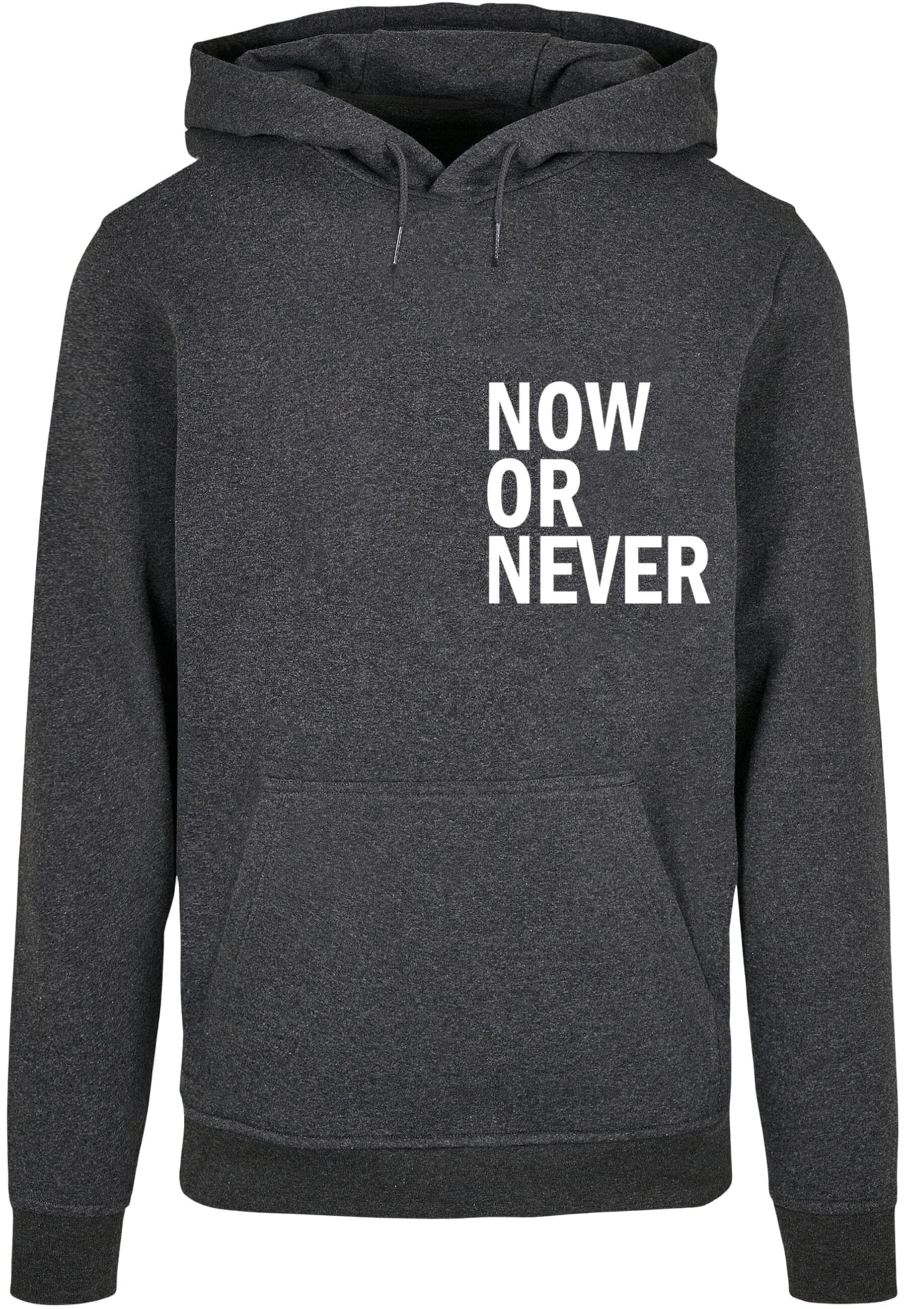 Merchcode Kapuzensweatshirt "Merchcode Herren Now Or Never Basic Hoody", (1 tlg.) Merchcode Kapuzensweatshirt "Merchcode Herren Now Or Never Basic Hoody", (1 tlg.) von Merchcode