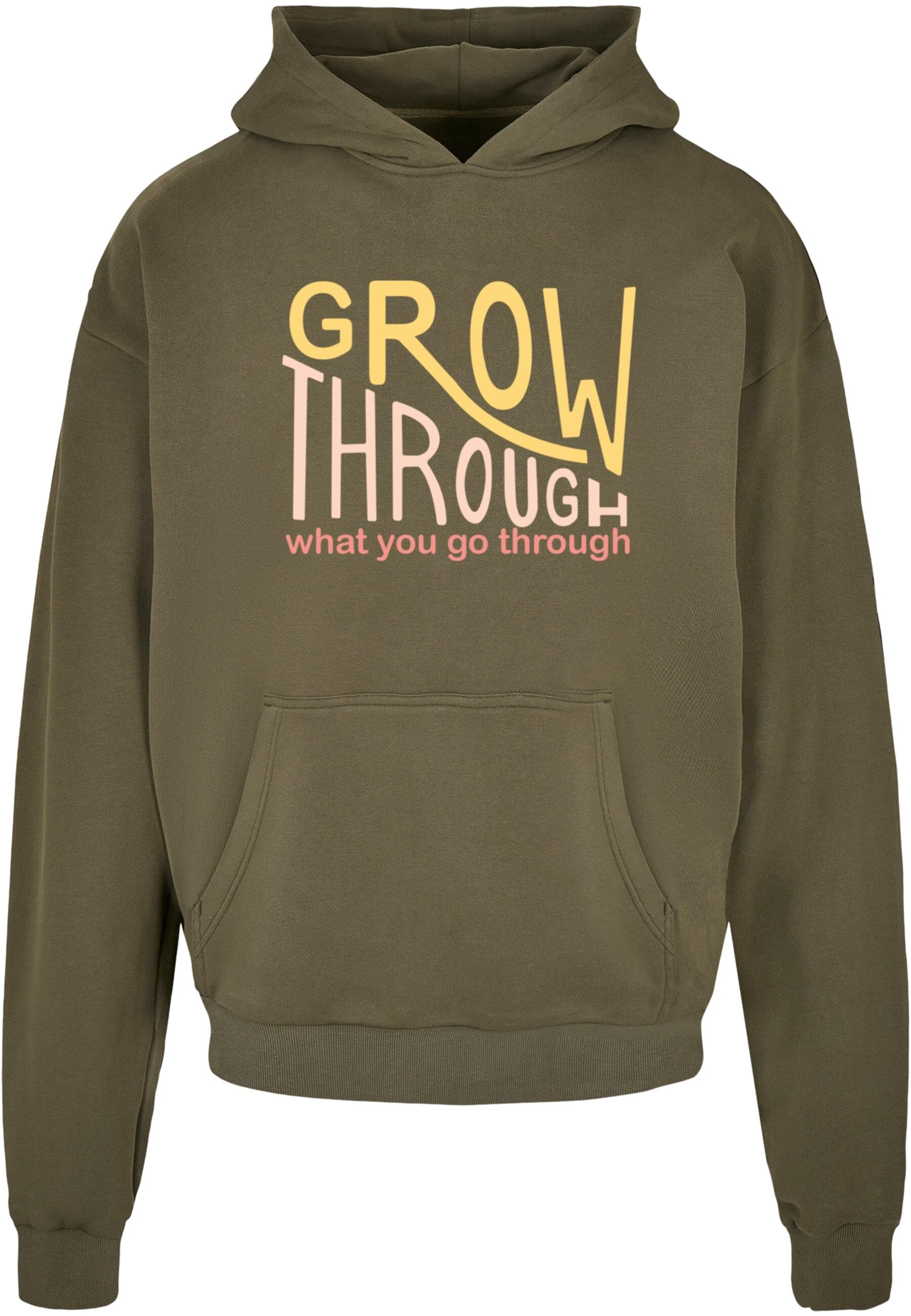 Merchcode Kapuzensweatshirt "Merchcode Herren Spring - Grow through 2 Ultra Heavy Hoody", (1 tlg.) Merchcode Kapuzensweatshirt "Merchcode Herren Spring - Grow through 2 Ultra Heavy Hoody", (1 tlg.) von Merchcode
