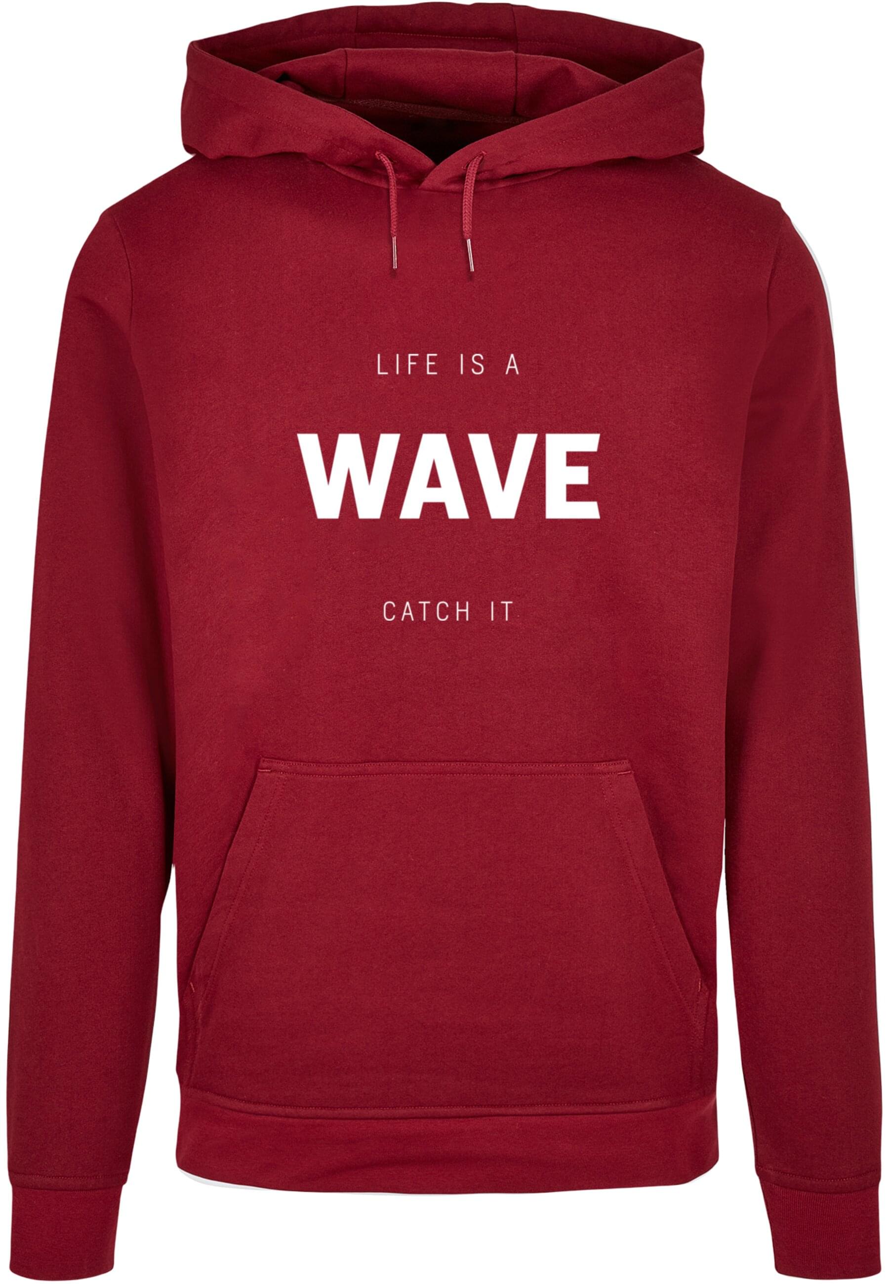 Merchcode Kapuzensweatshirt "Merchcode Herren Summer - Life is a wave Basic Hoody", (1 tlg.) Merchcode Kapuzensweatshirt "Merchcode Herren Summer - Life is a wave Basic Hoody", (1 tlg.) von Merchcode