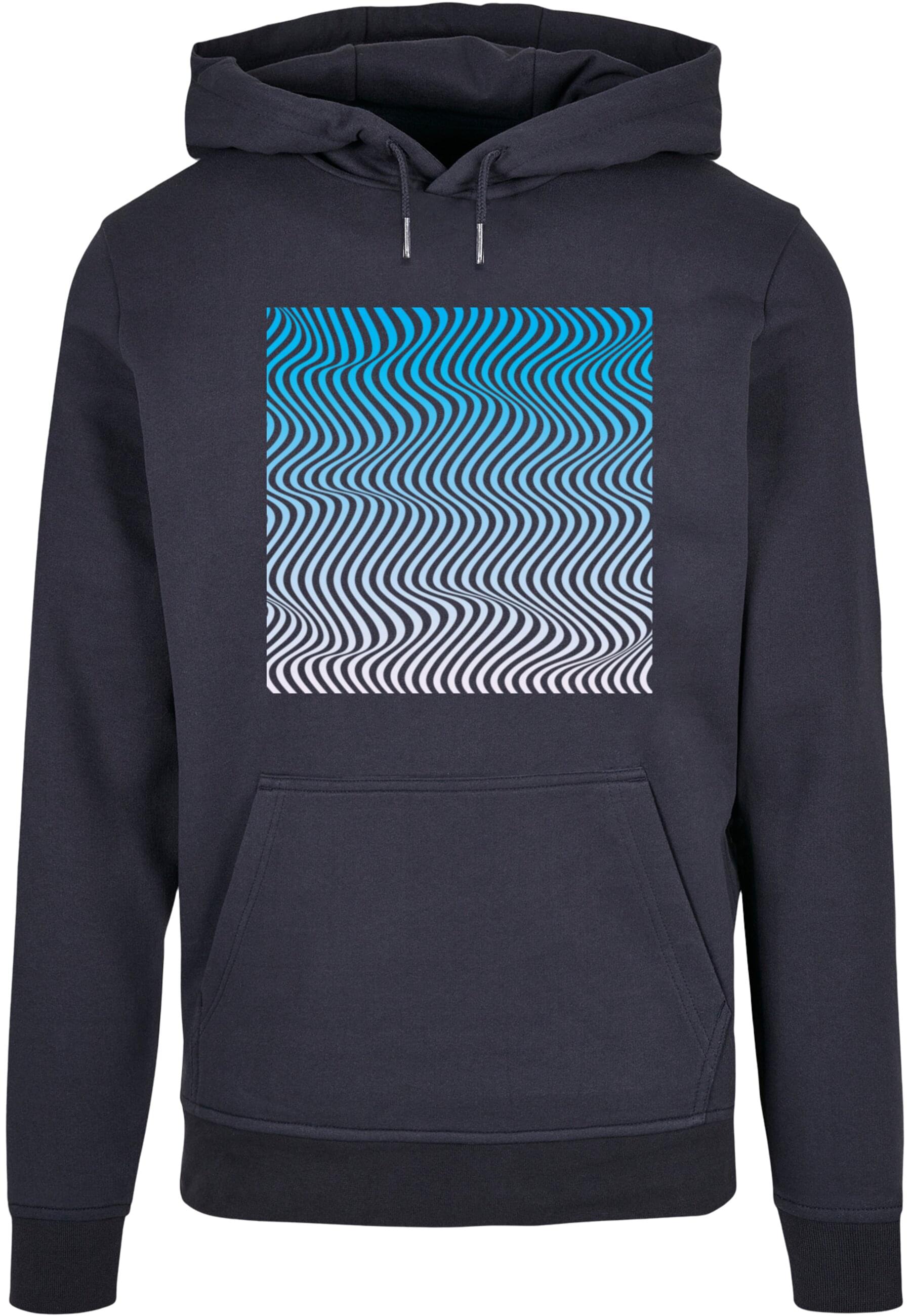 Merchcode Kapuzensweatshirt "Merchcode Herren Summer - Wavy Pattern Basic Hoody", (1 tlg.) von Merchcode