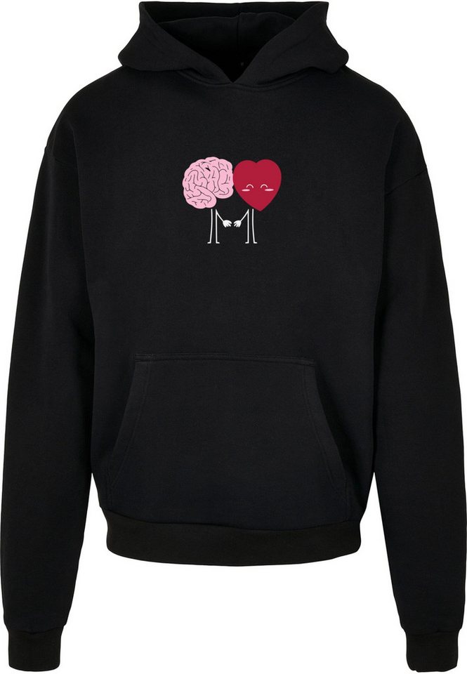 Merchcode Kapuzensweatshirt Merchcode Hugs & Love - Emotional Balance Ultra Heavy Hoody (1-tlg) von Merchcode