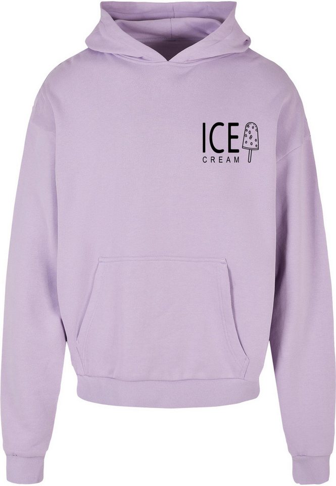 Merchcode Kapuzensweatshirt Merchcode Ice Cream Oversized Hoody (1-tlg) von Merchcode
