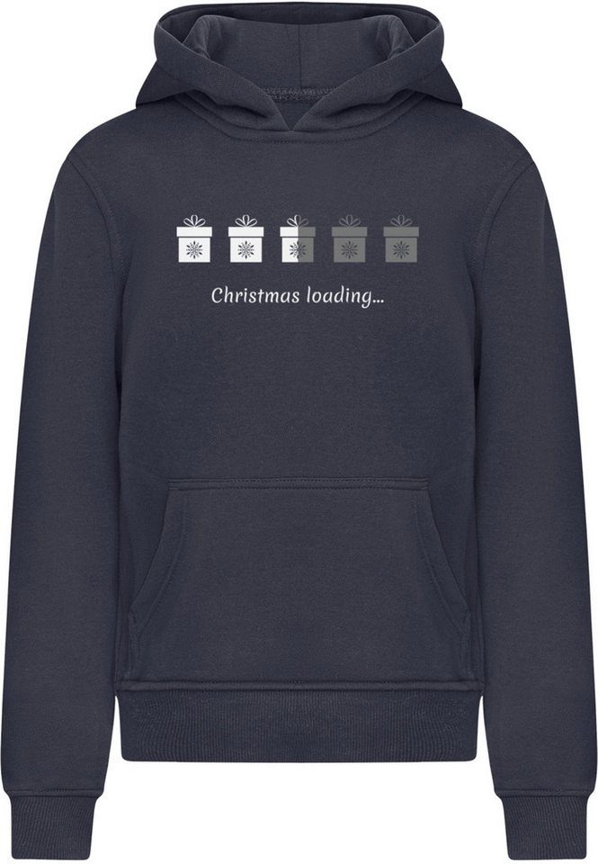 Merchcode Kapuzensweatshirt Merchcode Kids Christmas Gifts Loading Hoody (1-tlg) von Merchcode