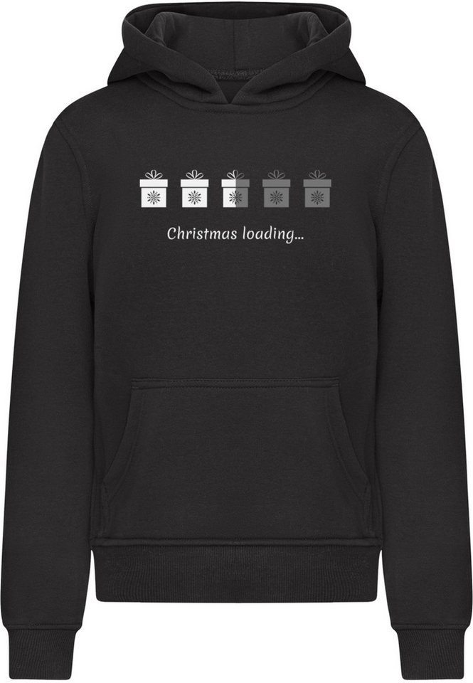 Merchcode Kapuzensweatshirt Merchcode Kids Christmas Gifts Loading Hoody (1-tlg) von Merchcode