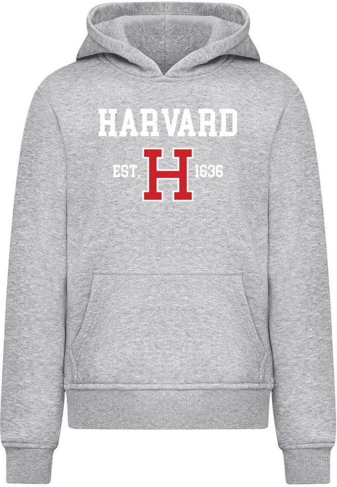 Merchcode Kapuzensweatshirt Merchcode Kids Harvard University - Est 1636 Basic Hoody (1-tlg) von Merchcode