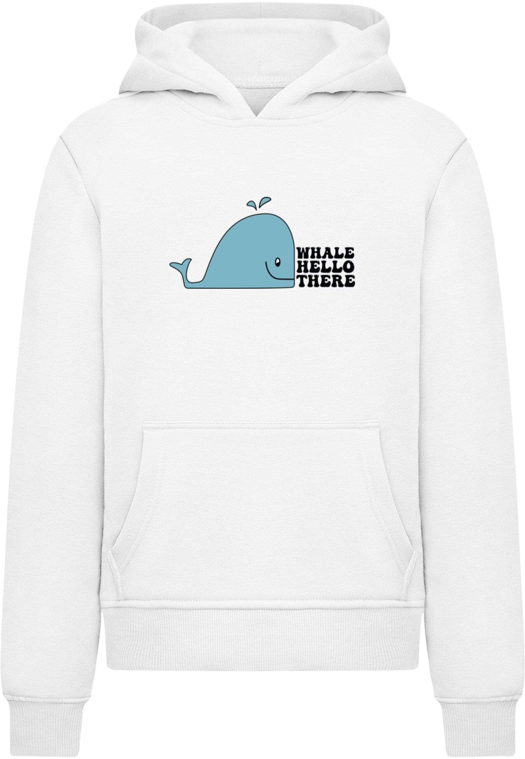 Merchcode Kapuzensweatshirt "Merchcode Kids Whale Hello There - Basic Hoody" 1 Stk. tlg. von Merchcode