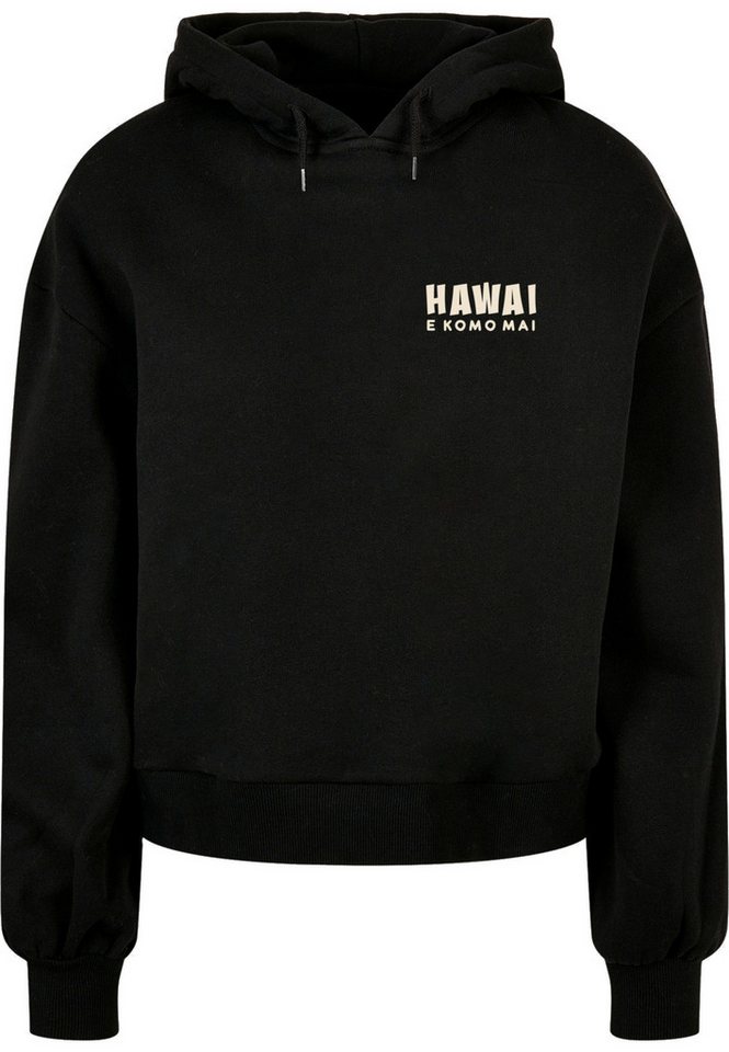 Merchcode Kapuzensweatshirt Merchcode Ladies Hawai Oversized Hoody von Merchcode