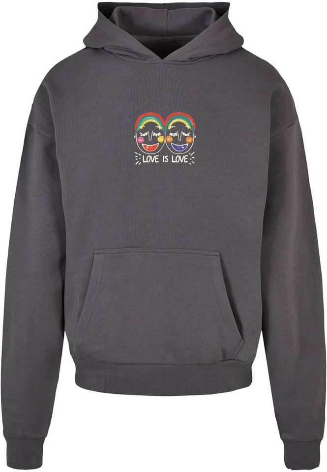 Merchcode Kapuzensweatshirt Merchcode Love Figures Oversized Hoody (1-tlg) von Merchcode