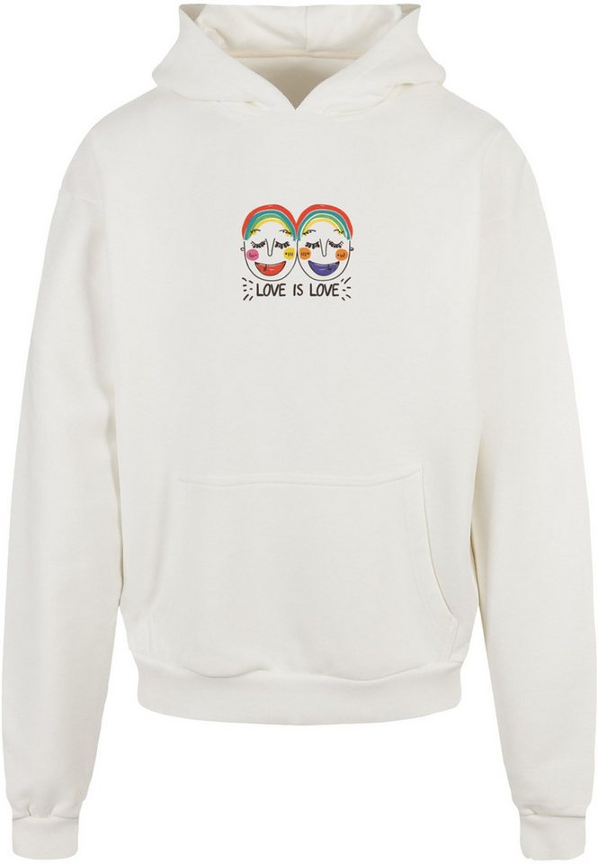 Merchcode Kapuzensweatshirt Merchcode Love Figures Oversized Hoody (1-tlg) von Merchcode