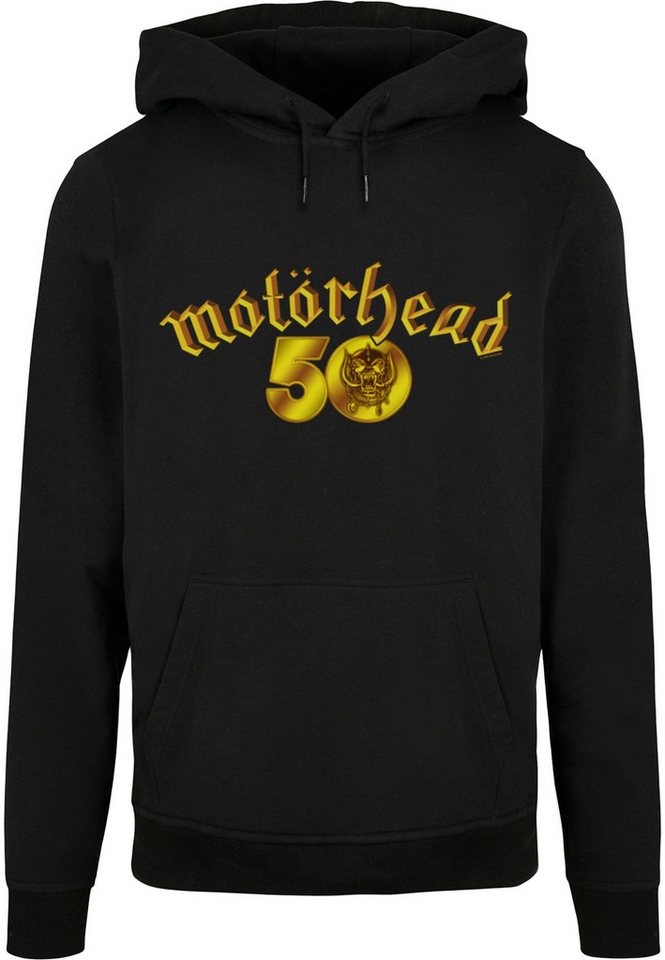 Merchcode Kapuzensweatshirt Merchcode Motorhead - 50th Anniversary Gold Logo Basic Hoody (1-tlg) von Merchcode