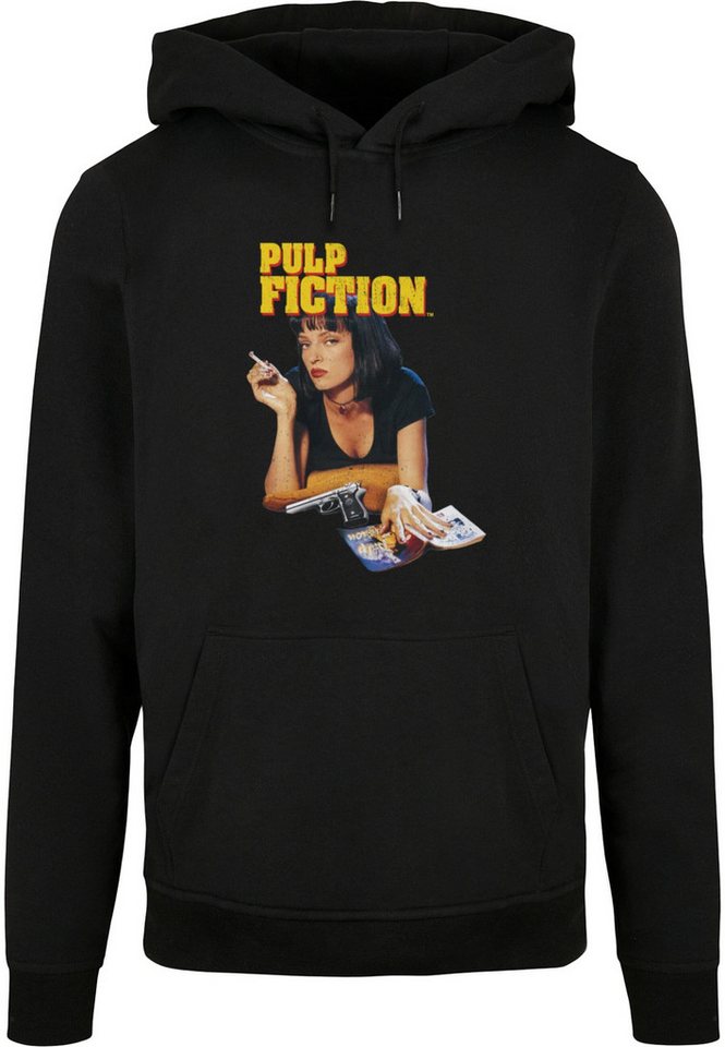 Merchcode Kapuzensweatshirt Merchcode Pulp Fiction - Vintage Mia Vallace Basic Hoody (1-tlg) von Merchcode