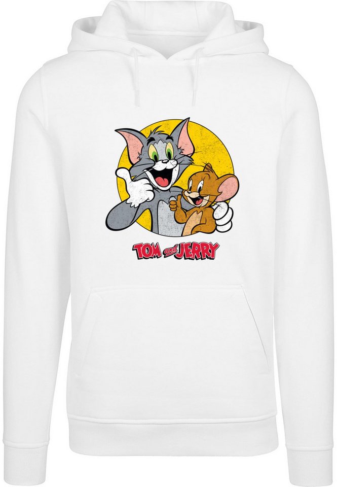 Merchcode Kapuzensweatshirt Merchcode Tom and Jerry - Thumbs Up Fitted heavy hoody (1-tlg) von Merchcode