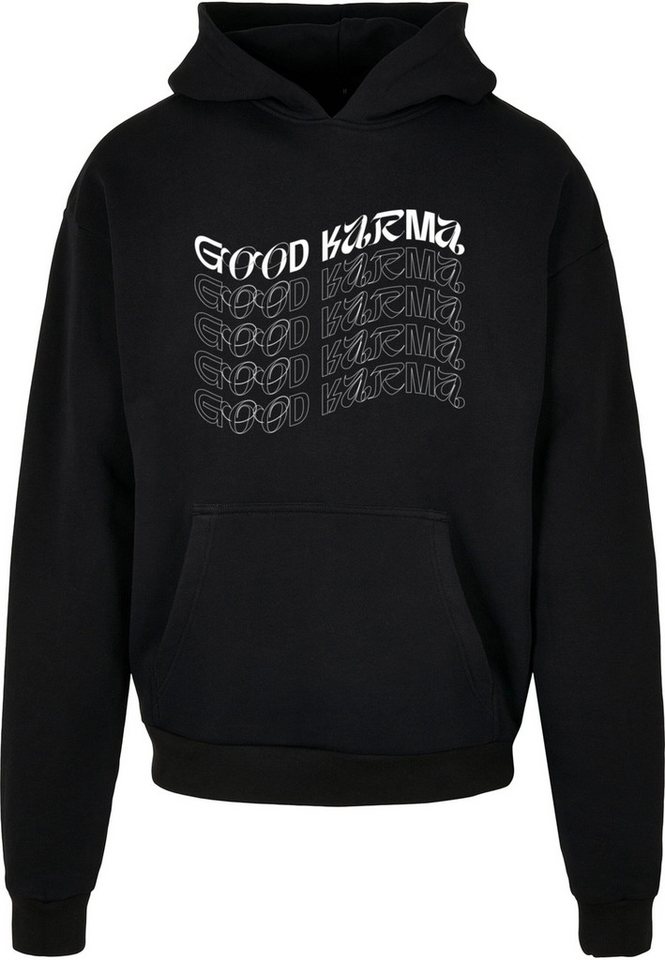 Merchcode Kapuzensweatshirt Merchcode Wording - Good Karma Ultra Heavy Hoody (1-tlg) von Merchcode