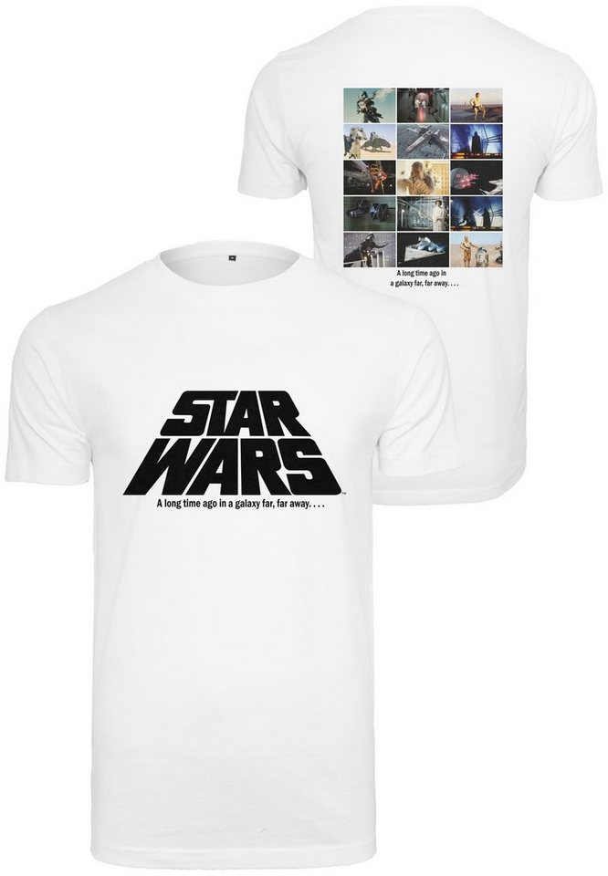 Merchcode Kurzarmshirt Merchcode Herren Star Wars Photo Collage Longsleeve (1-tlg) von Merchcode