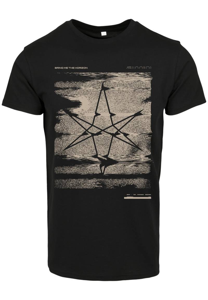 Merchcode Kurzarmshirt "Merchcode Herren Broken Xerox Hexagram - UK", (1 tlg.) von Merchcode