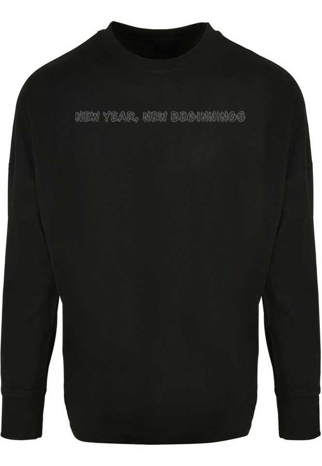 Merchcode Longsleeve Merchcode Herren New Year Oversized Longsleeve (1-tlg) von Merchcode