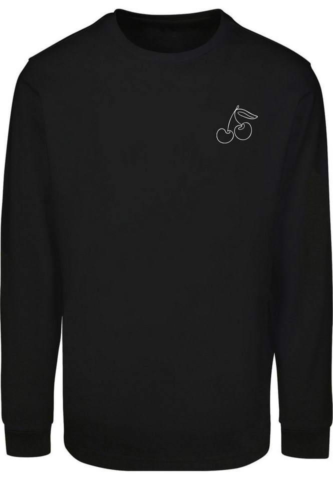 Merchcode Longsleeve Merchcode Cherry Longsleeve With Cuffrib (1-tlg) von Merchcode