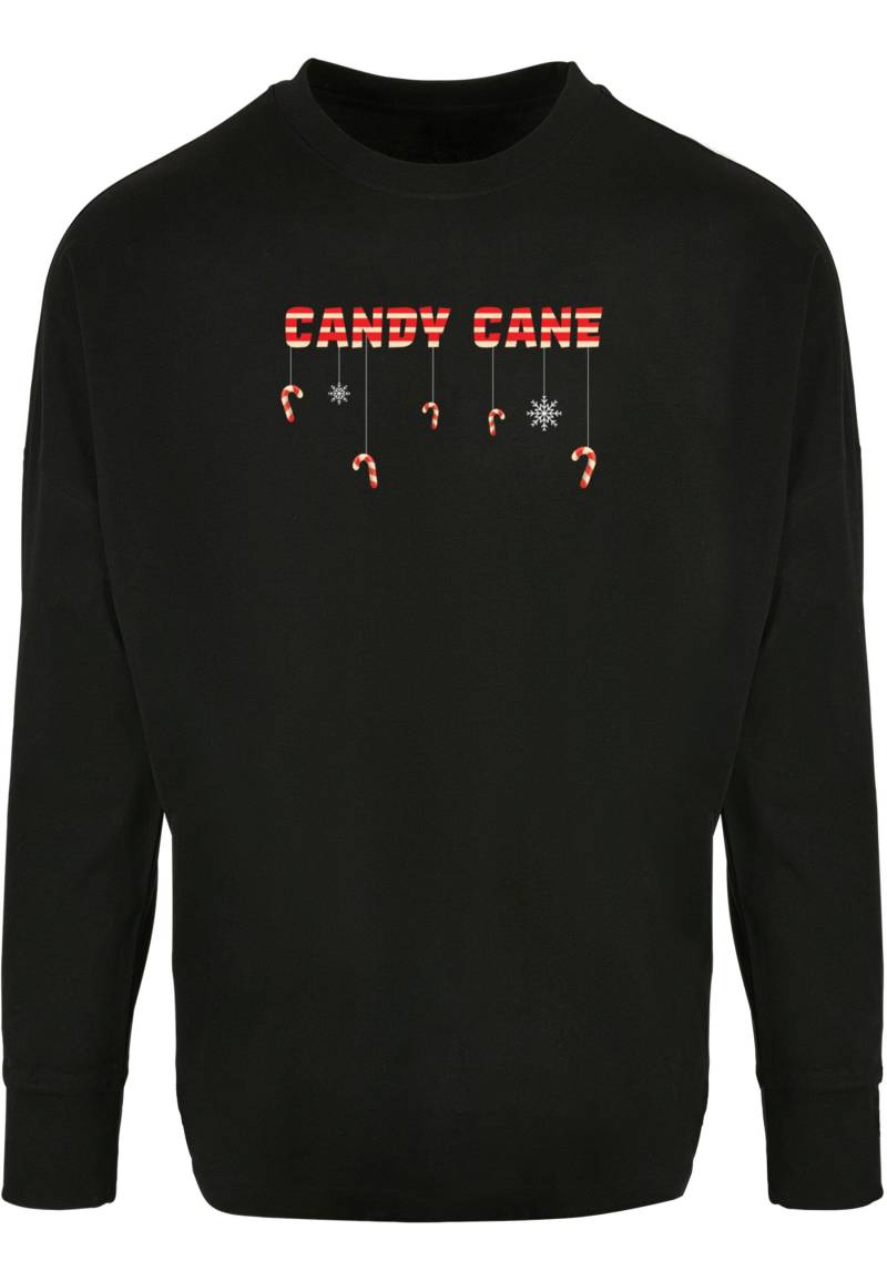 Merchcode Longsleeve "Merchcode Herren Candy Cane Oversized Cut On Sleeve Longsleeve", (1 tlg.) von Merchcode