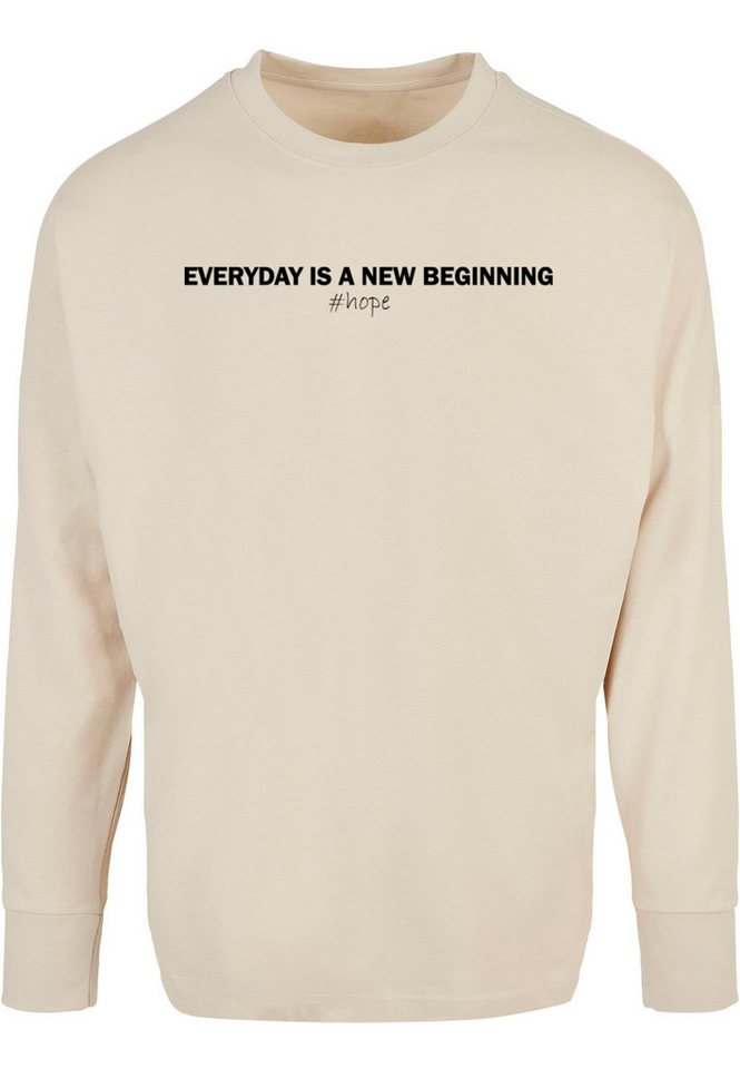 Merchcode Longsleeve Merchcode Herren Hope Oversized Longsleeve (1-tlg) von Merchcode