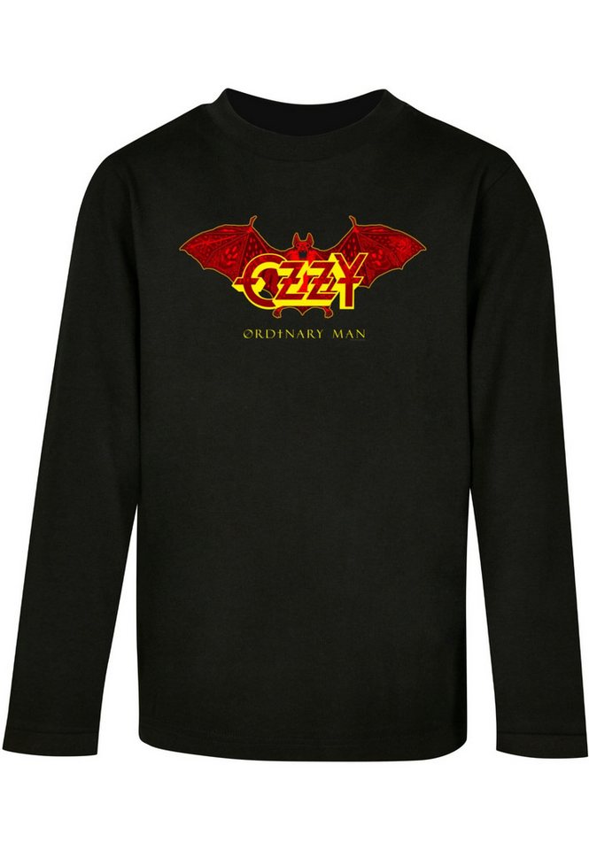Merchcode Longsleeve Merchcode Herren Kids Ozzy Osbourne - Bat Longsleeve (1-tlg) von Merchcode