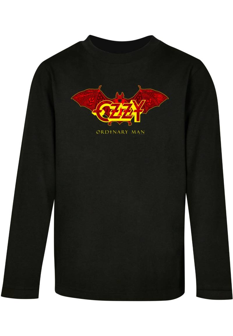 Merchcode Longsleeve "Merchcode Herren Kids Ozzy Osbourne - Bat Longsleeve" 1 Stk. tlg. von Merchcode