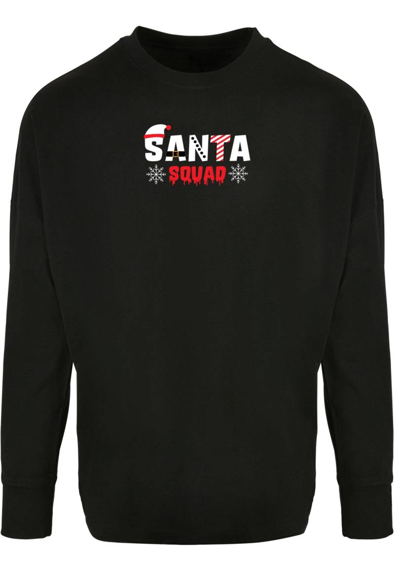 Merchcode Longsleeve "Merchcode Herren Santa Squad Oversized Cut On Sleeve Longsleeve", (1 tlg.) von Merchcode
