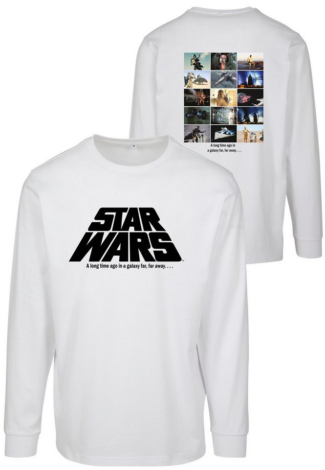 Merchcode Longsleeve Merchcode Herren Star Wars Photo Collage Longsleeve (1-tlg) von Merchcode