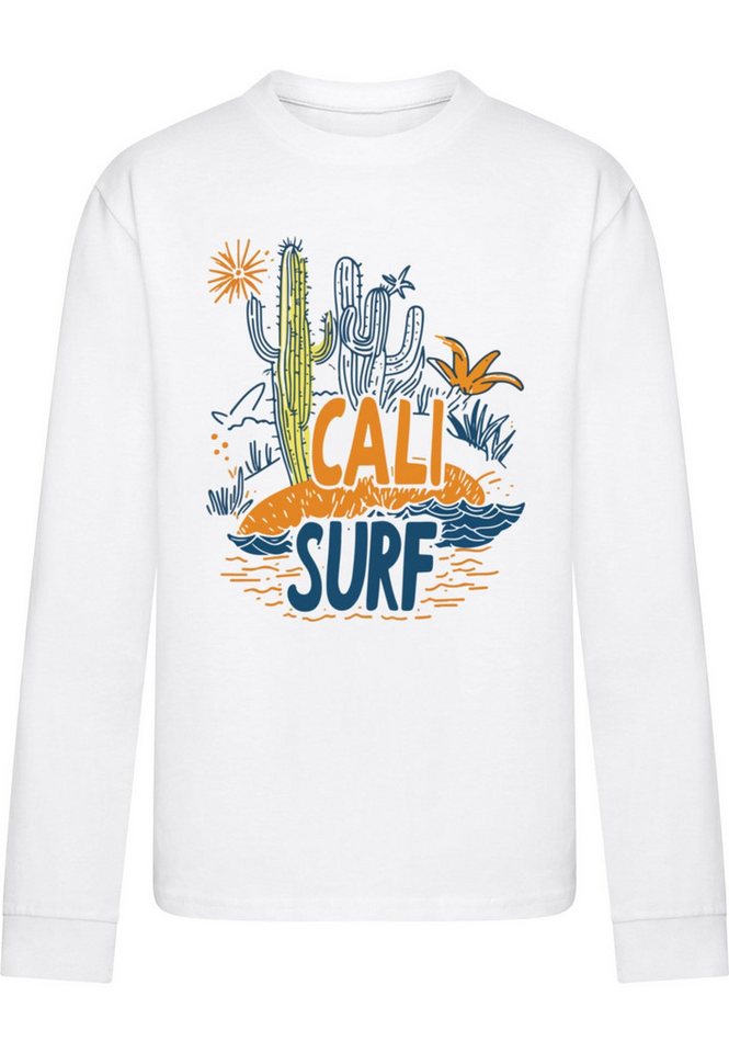 Merchcode Longsleeve Merchcode Kids Cali Surf - Longsleeve (1-tlg) von Merchcode