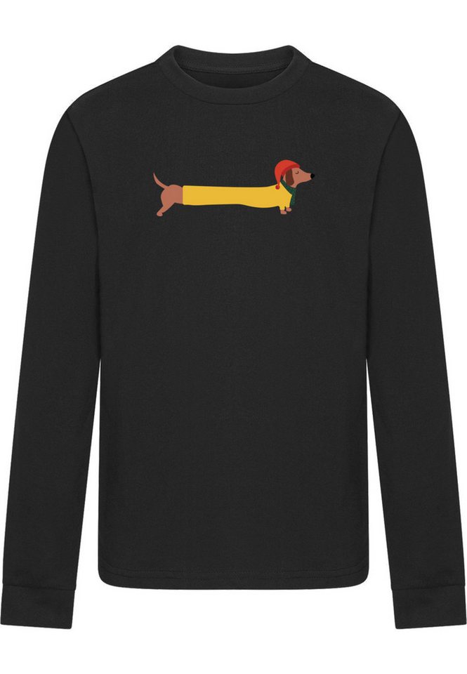 Merchcode Longsleeve Merchcode Kids Christmas Dog Longsleeve (1-tlg) von Merchcode