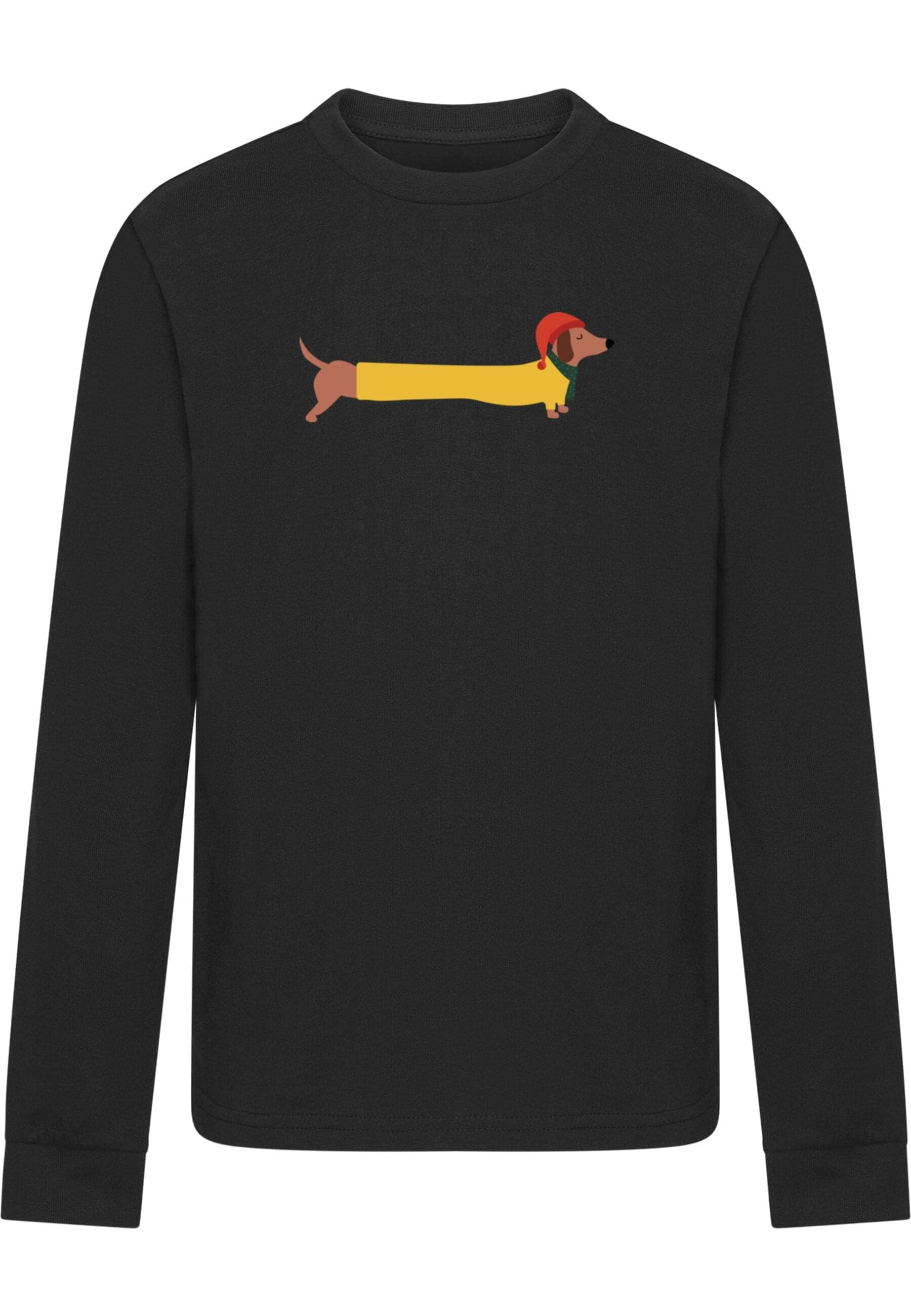 Merchcode Longsleeve "Merchcode Kids Christmas Dog Longsleeve" 1 Stk. tlg. von Merchcode
