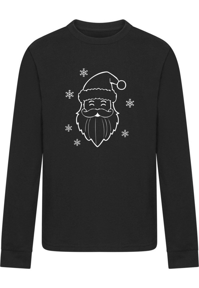 Merchcode Longsleeve Merchcode Kids Christmas Santa Longsleeve (1-tlg) von Merchcode