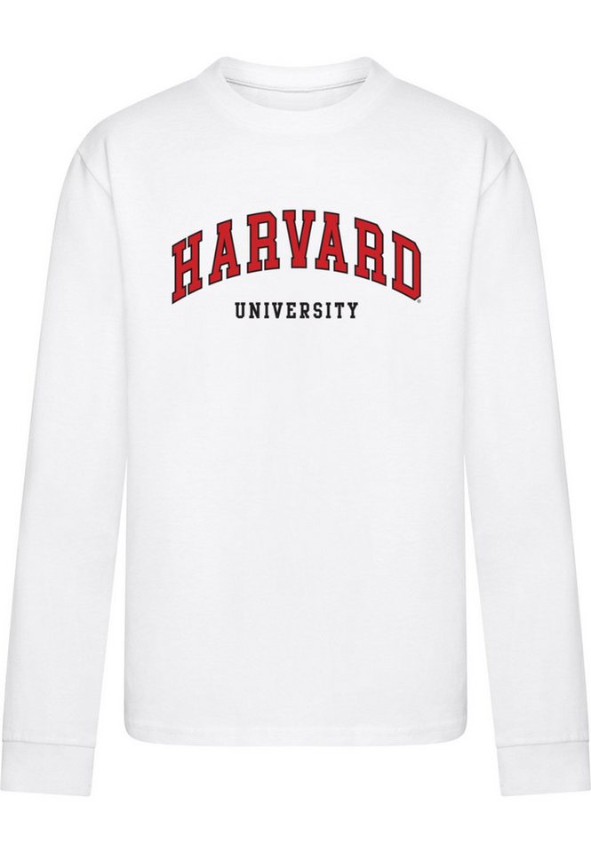 Merchcode Longsleeve Merchcode Kids Harvard University - Script Longsleeve (1-tlg) von Merchcode