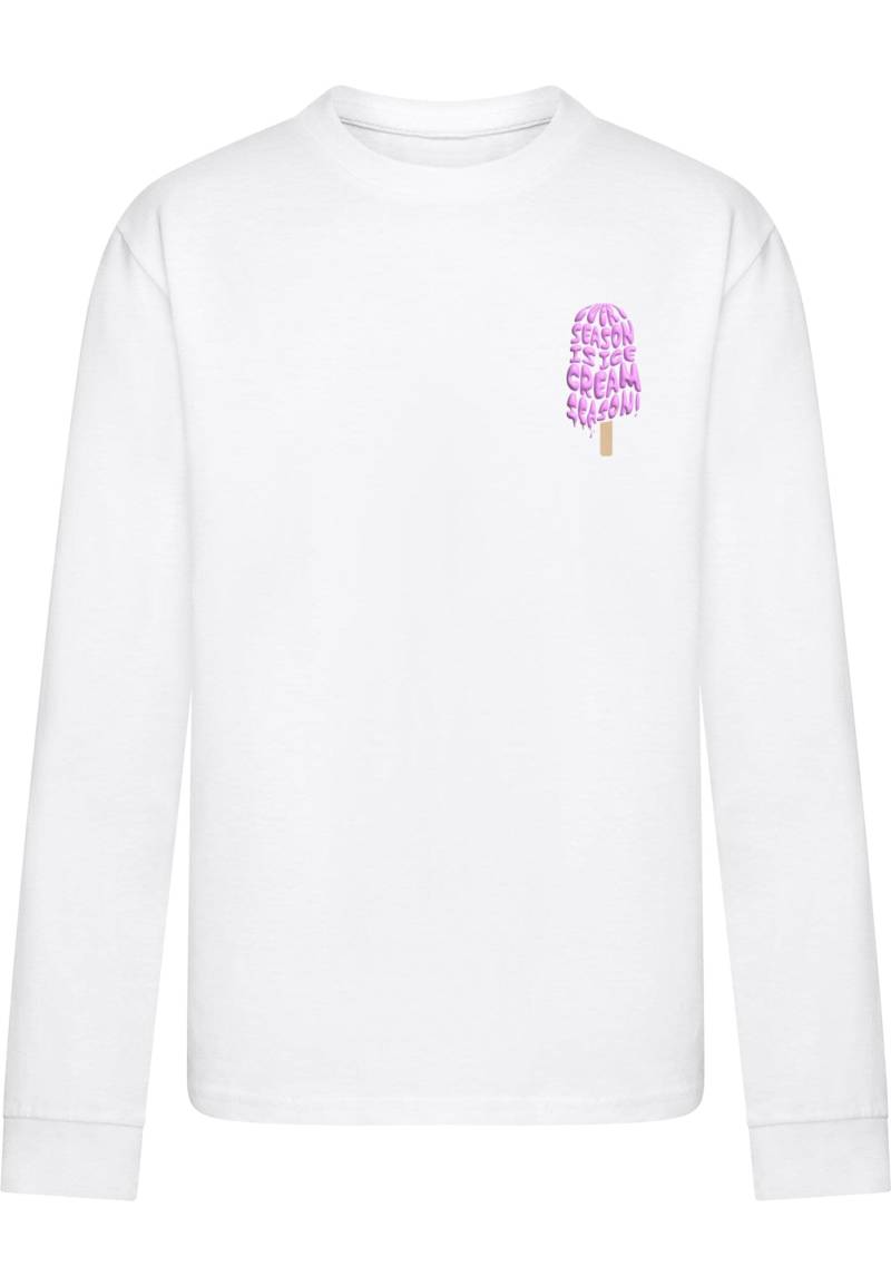 Merchcode Longsleeve "Merchcode Kids Ice Cream Season - Longsleeve" 1 Stk. tlg. von Merchcode