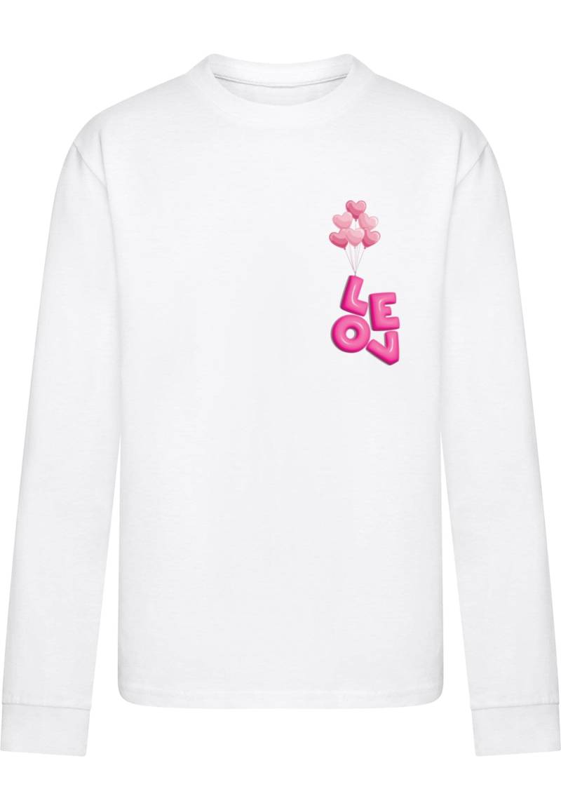 Merchcode Longsleeve "Merchcode Kids Love Ballons - Longsleeve" 1 Stk. tlg. von Merchcode
