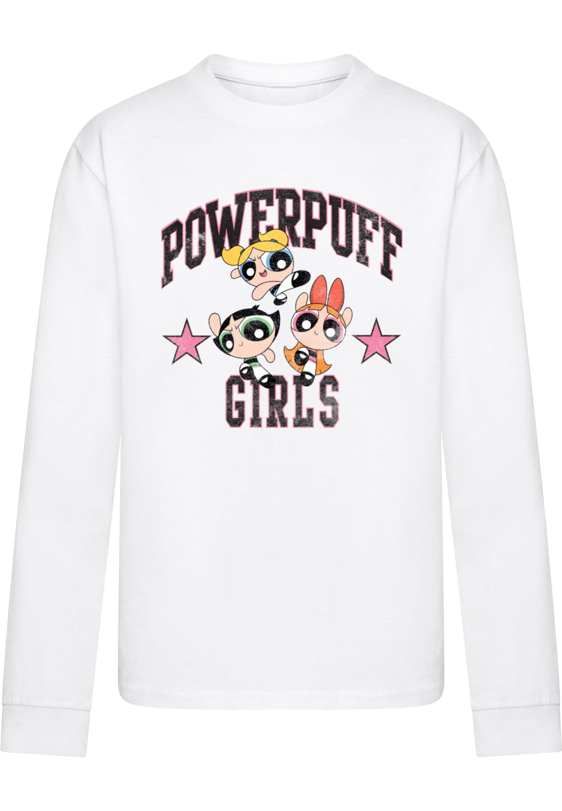 Merchcode Longsleeve "Merchcode Kids The Powerpuff Girls - Script Longsleeve" 1 Stk. tlg. von Merchcode