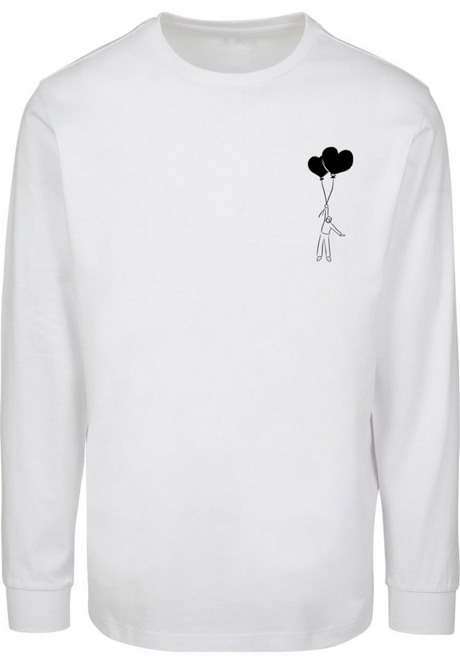 Merchcode Longsleeve Merchcode Love In The Air Longsleeve With Cuffrib (1-tlg) von Merchcode