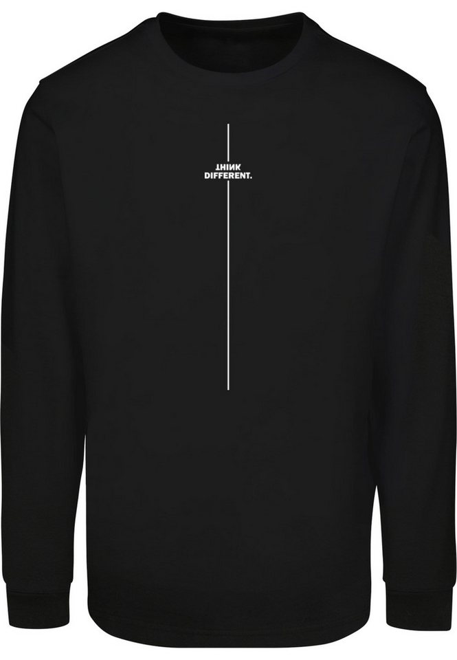 Merchcode Longsleeve Merchcode Think Different Longsleeve With Cuffrib (1-tlg) von Merchcode