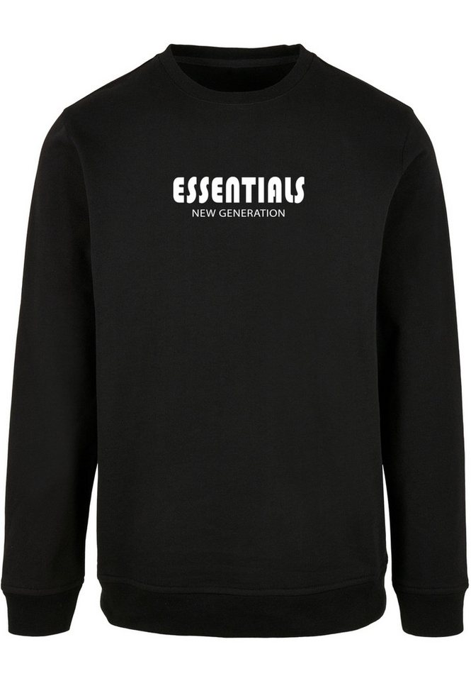 Merchcode Rundhalspullover Merchcode Herren Essentials New Generation Basic Crewneck (1-tlg) von Merchcode