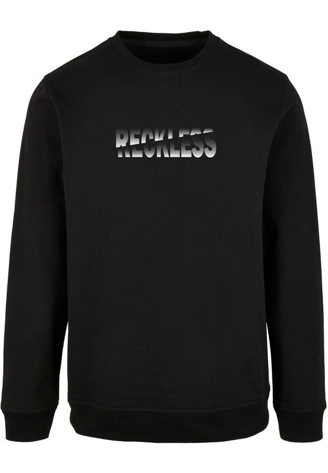 Merchcode Rundhalspullover Merchcode Herren Reckless Basic Crewneck (1-tlg) von Merchcode