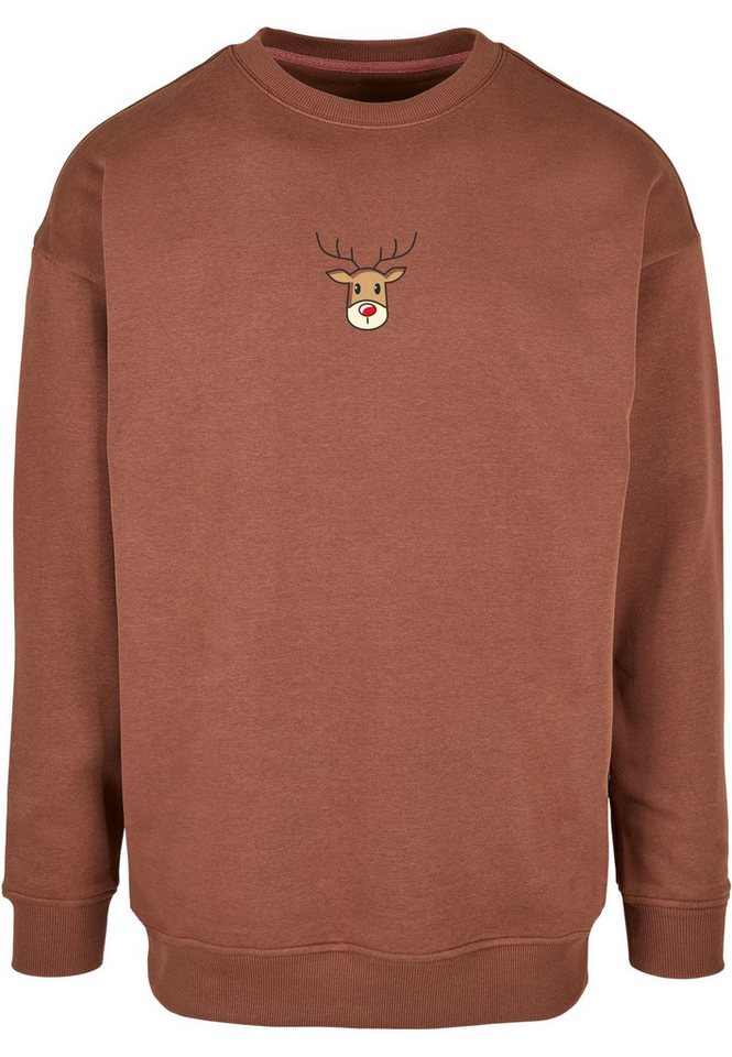 Merchcode Rundhalspullover Merchcode Christmas Cute Deer Crewneck (1-tlg) von Merchcode