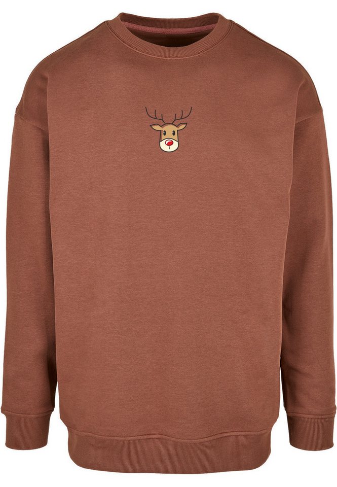 Merchcode Rundhalspullover Merchcode Christmas Cute Deer Crewneck (1-tlg) von Merchcode