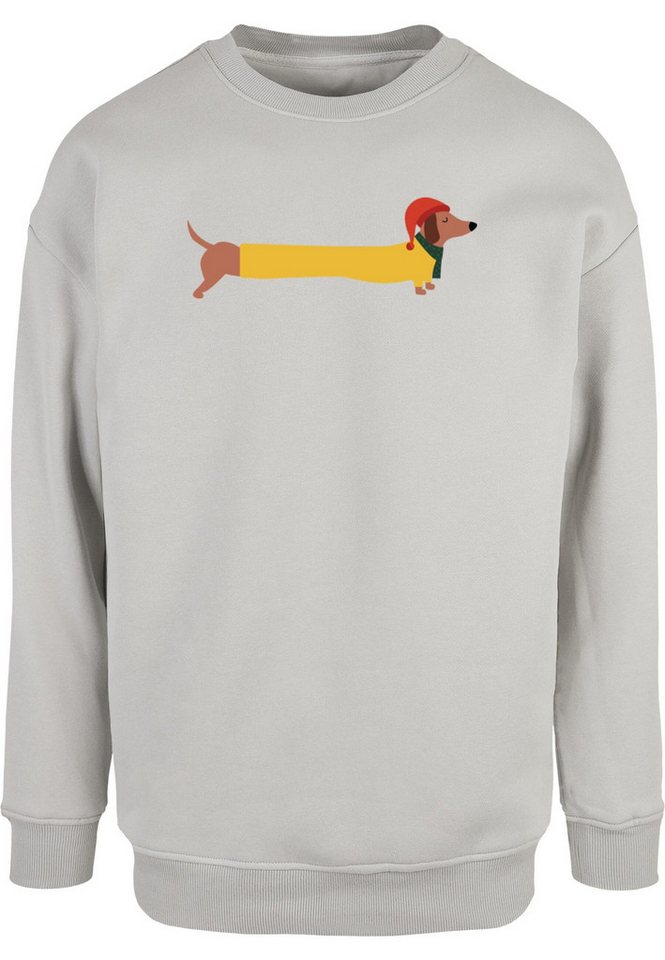 Merchcode Rundhalspullover Merchcode Christmas Dog Crewneck (1-tlg) von Merchcode